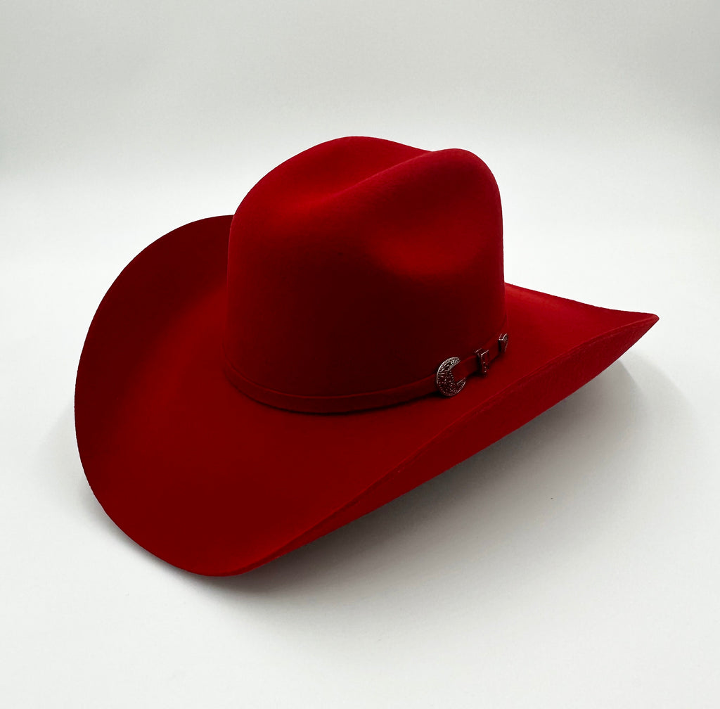 Tombstone 20x Este Oeste Wool Hat  - Red