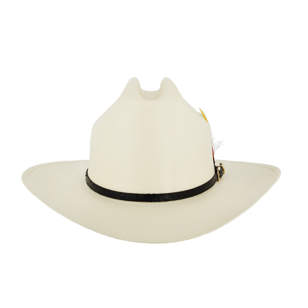 White Diamond 100x San Judas Staw Hat  3