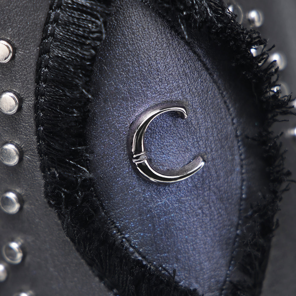 Cuadra Women's Laser & Embroidery Square Toe CU996 - Gris Oxford