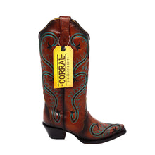 Load image into Gallery viewer, Women’s Corral Boots Z5090 Embroidery - Brown
