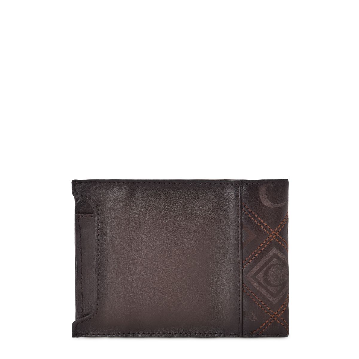Cuadra Men's Laser & Stitching Wallet DU464 - Honey
