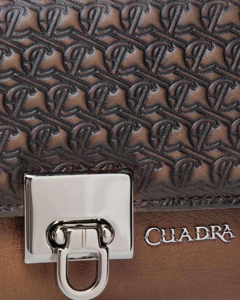 Cuadra Men's Chocolate Laser Wallet DU670
