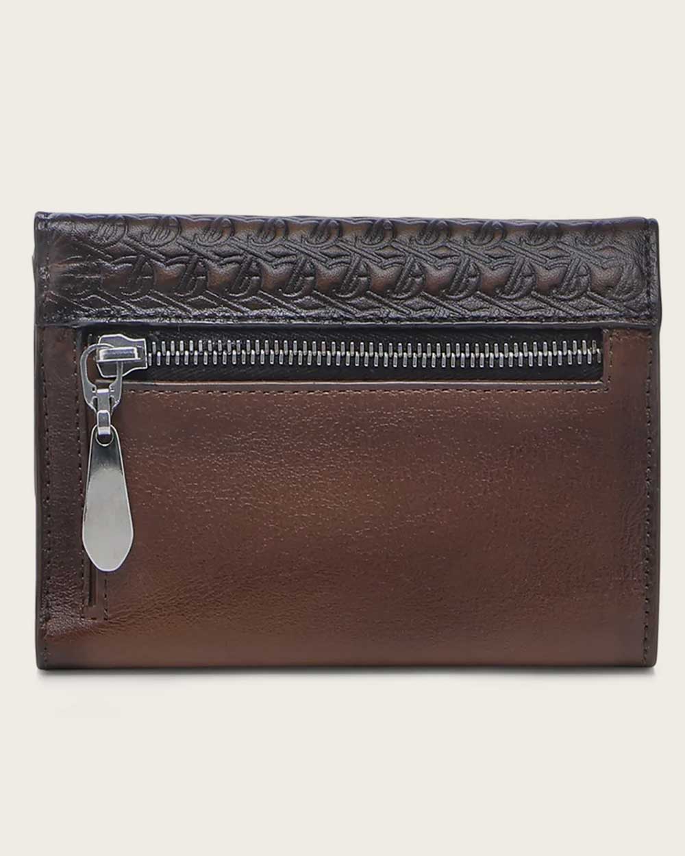 Cuadra Men's Chocolate Laser Wallet DU670
