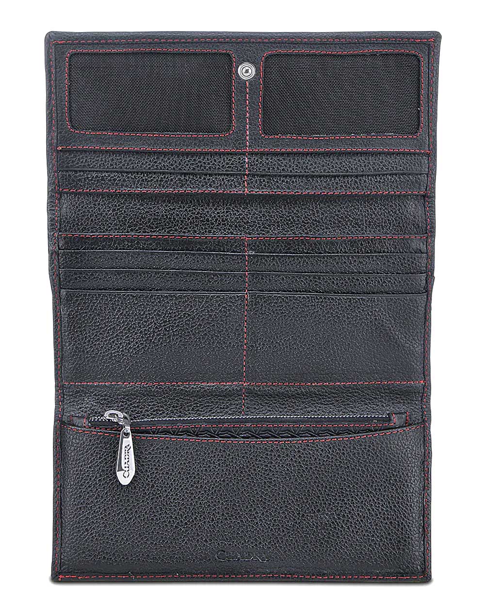 Cuadra Women's Black Laser Wallet DU672