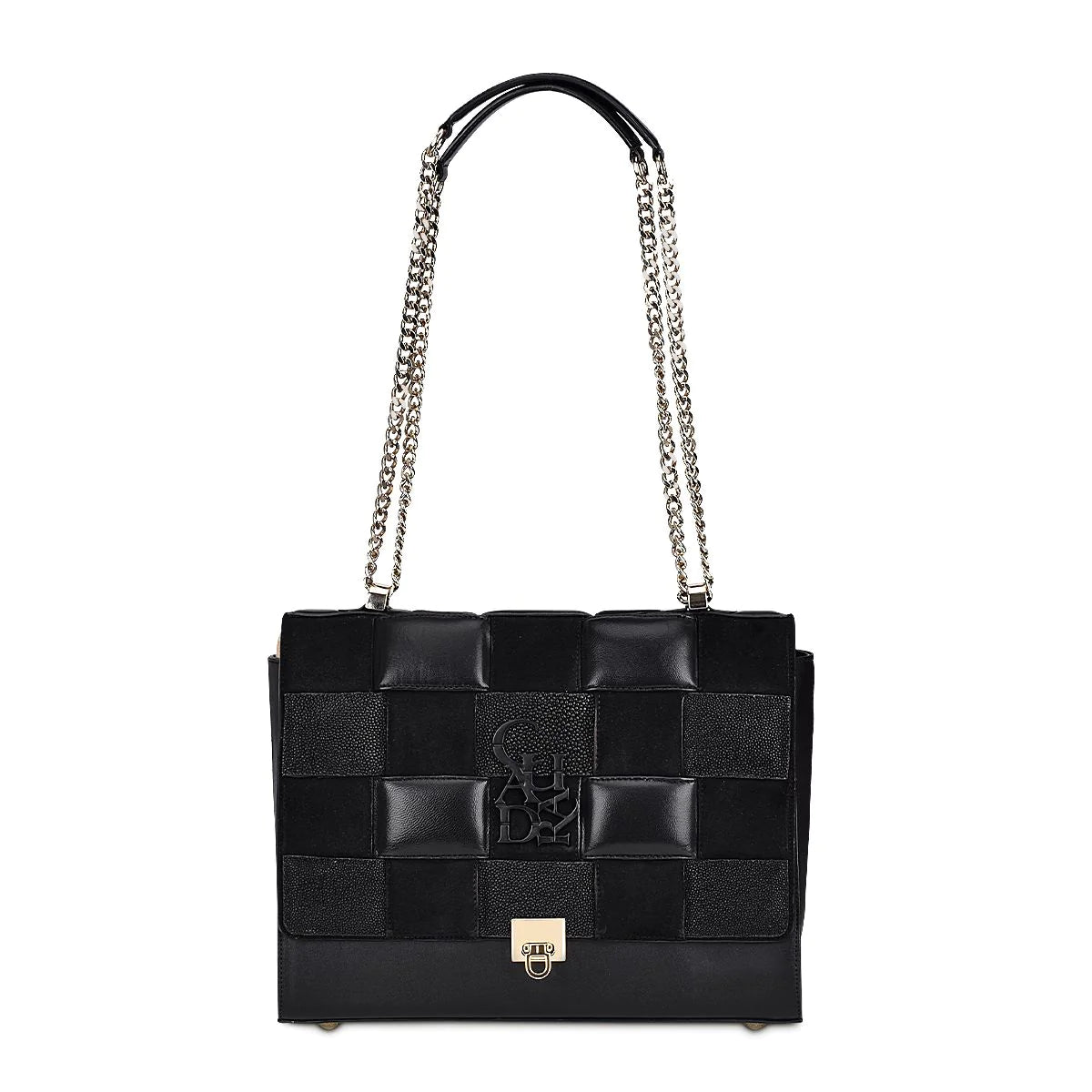 Cuadra Black Stingray Handbag DU442