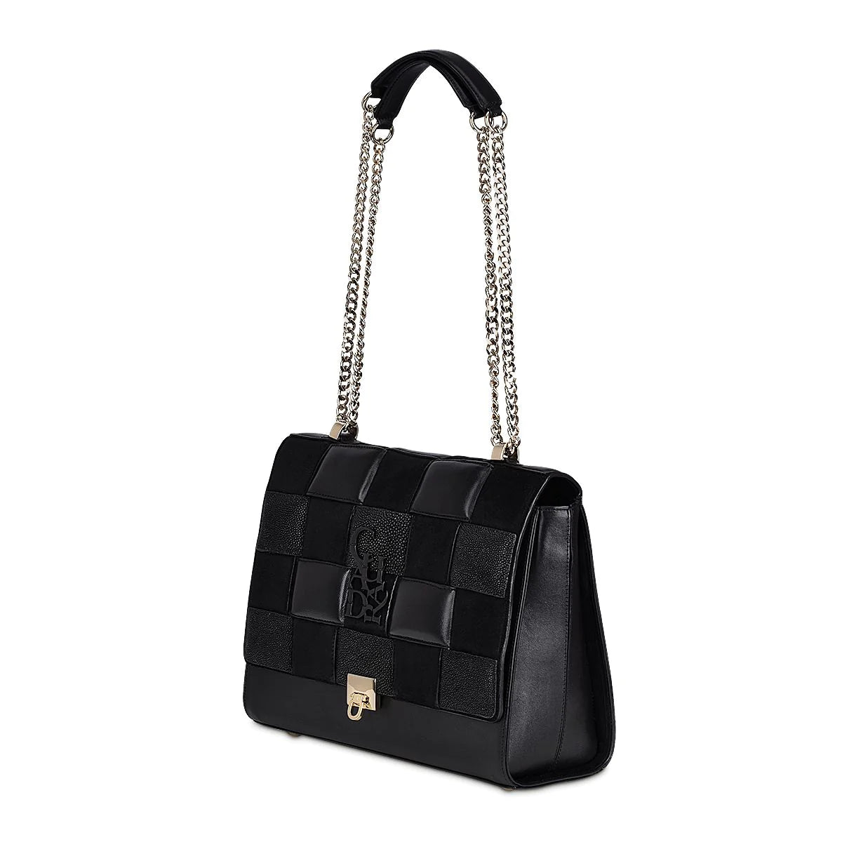 Cuadra Black Stingray Handbag DU442