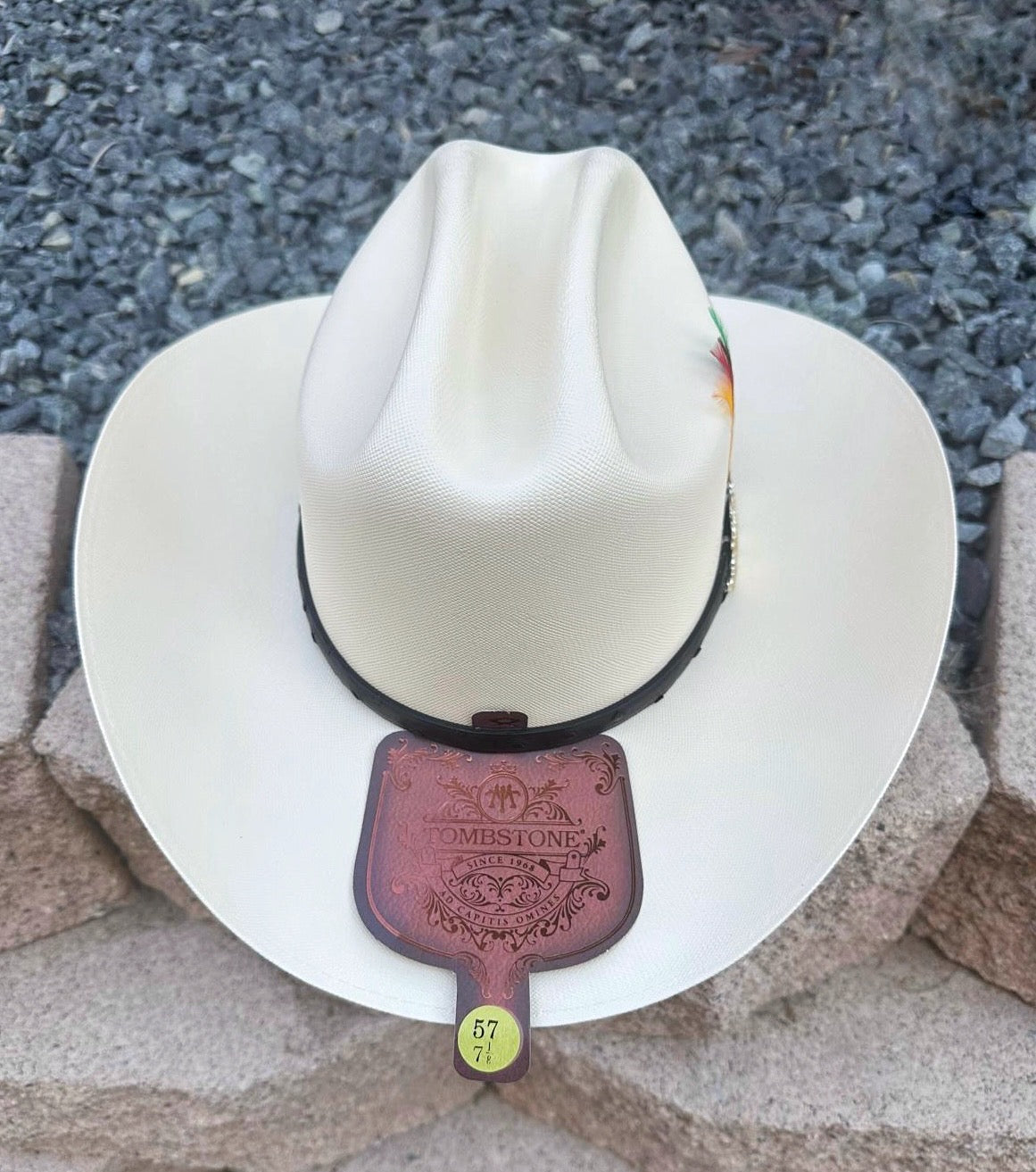 Sombrero Tombstone 10,000x Master Chaparral/Estilo Sinaloa (Hat Carrier Included)