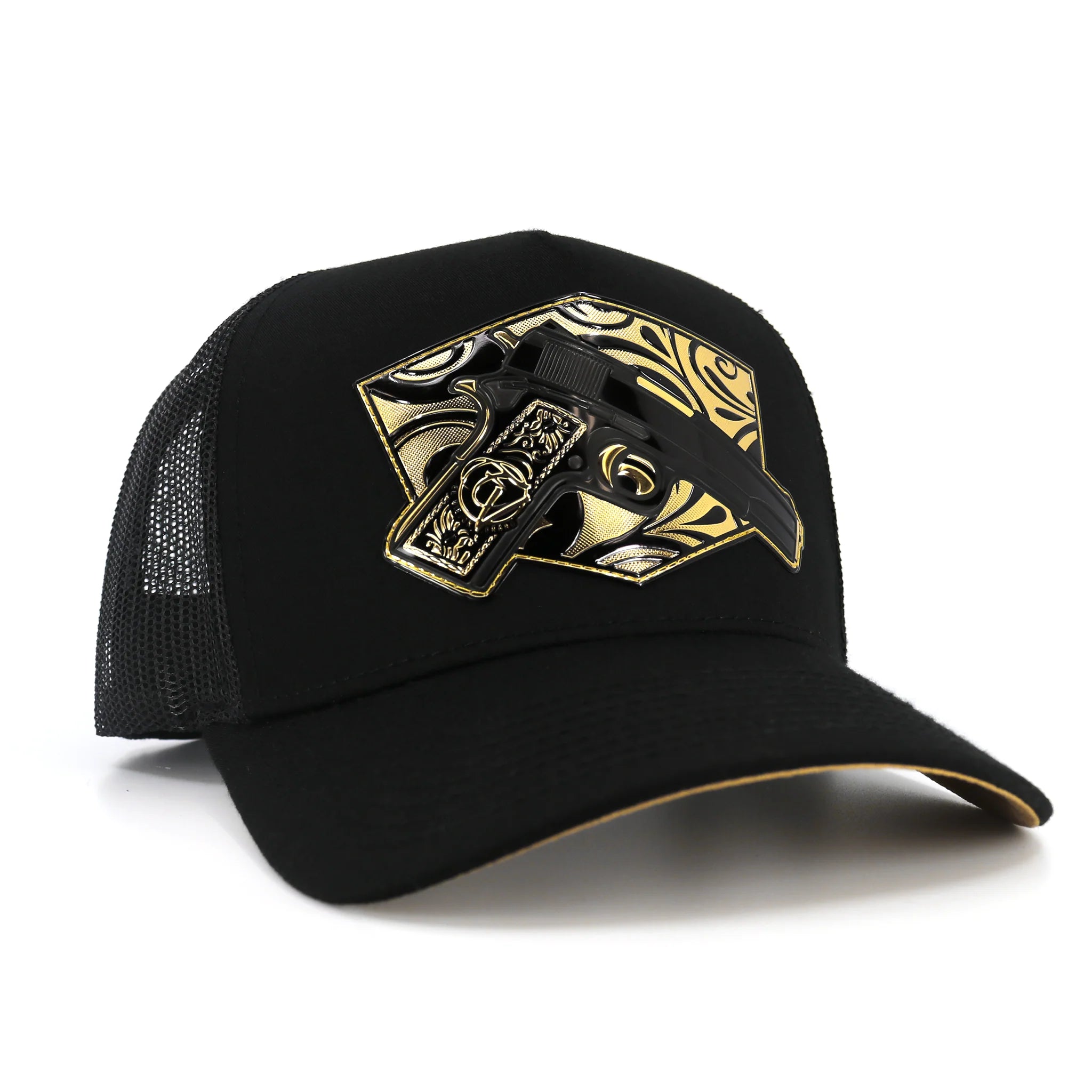 El Viejon Brand Cachas De Oro Black AVC Hat