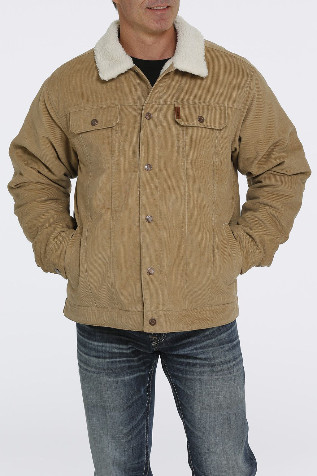 CINCH Men's Concealed Carry Trucker Khaki Jacket 1074005