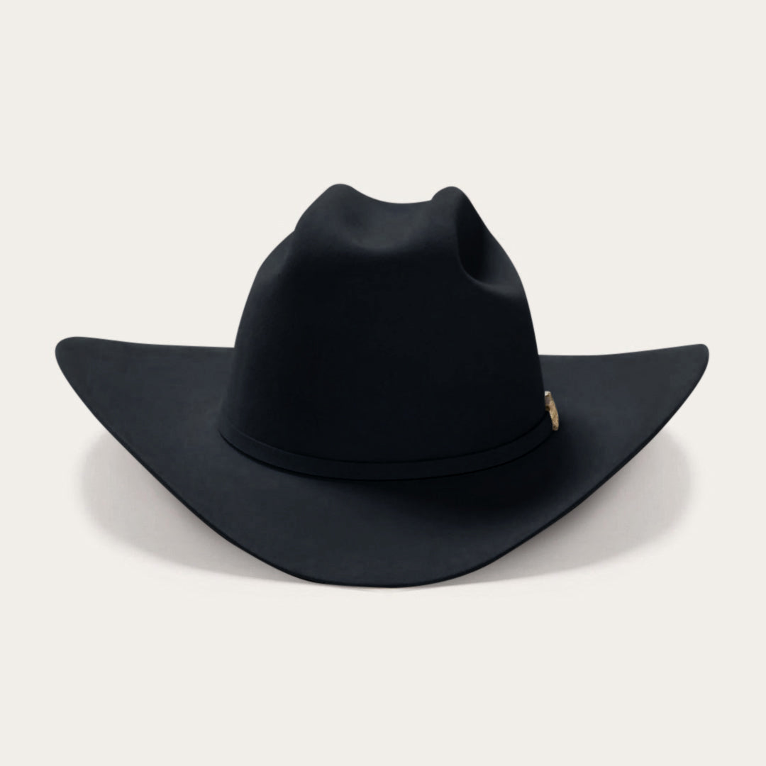 Stetson 1000x Diamante Felt Hat 4" Brim - Black