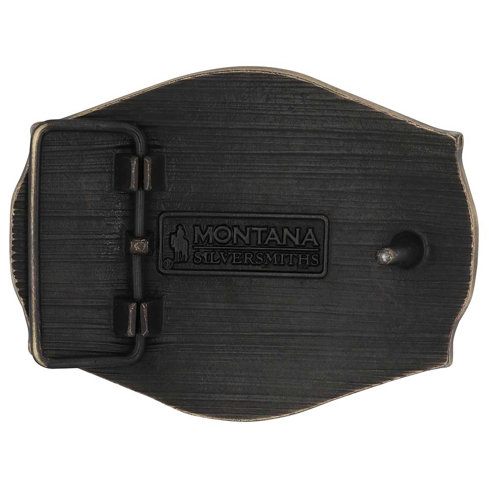 Montana Cowboy Since 1776 Attitude Buckle A1002C