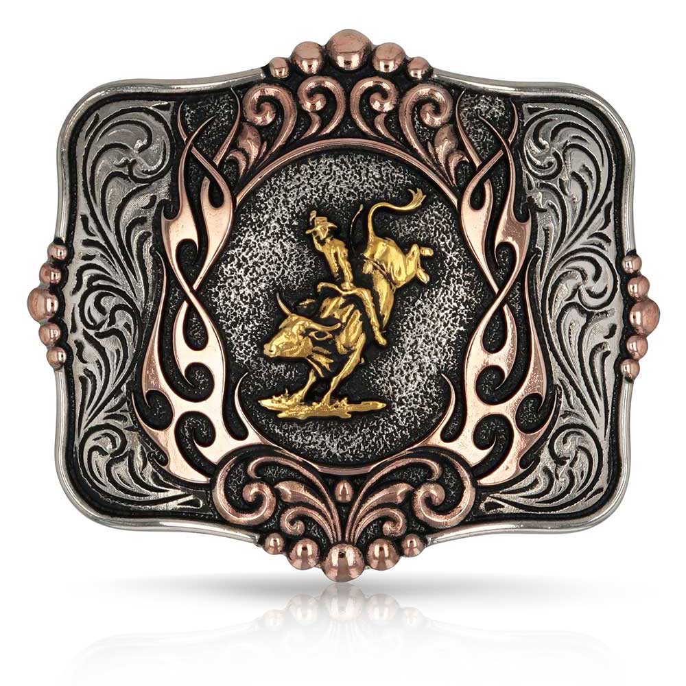 Montana Code of the West Buckle A1038P
