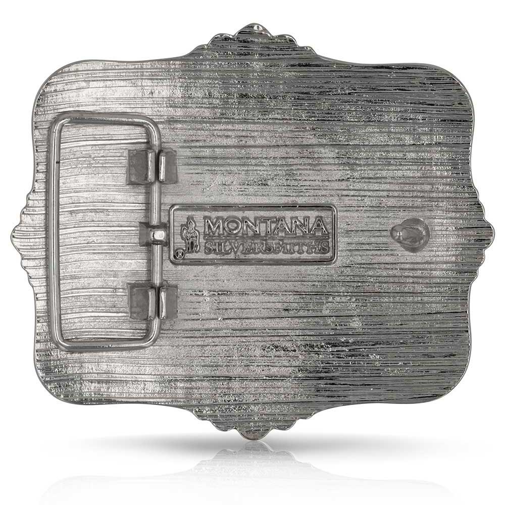 Montana Code of the West Buckle A1038P