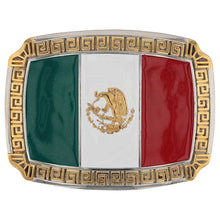 Cargar imagen en el visor de la galería, Montana Pride of Mexico Attitude Buckle A998P
