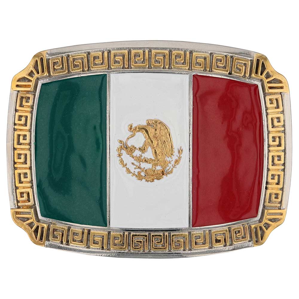 Montana Pride of Mexico Attitude Buckle A998P