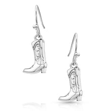 Cargar imagen en el visor de la galería, Montana Sculpted Cowboy Boot Earrings ER5866
