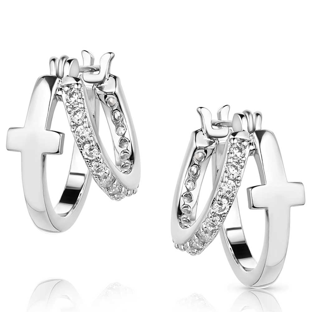 Montana Wrapped in Faith Crystal Earrings ER5949