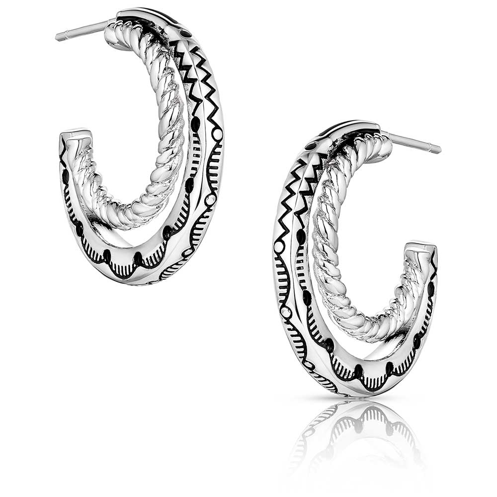 Montana Enchanted Soul Hoop Earrings ER6105