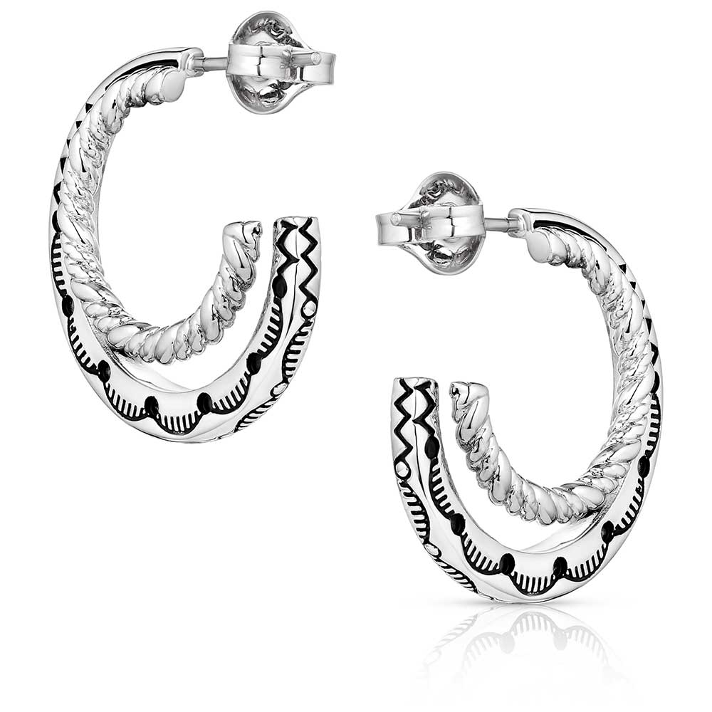 Montana Enchanted Soul Hoop Earrings ER6105