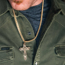 Cargar imagen en el visor de la galería, Montana Grand Faith Cross Necklace NC5914G
