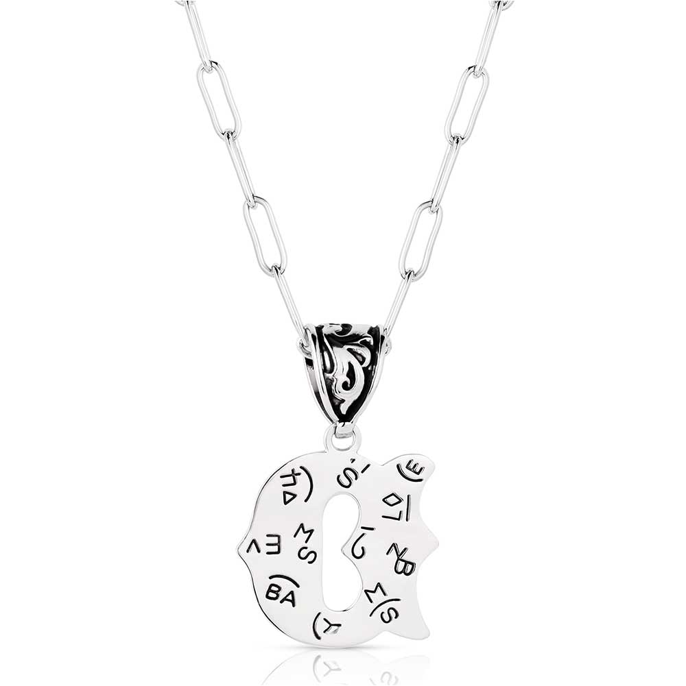 Montana Western Initial "D" Necklace NC6096