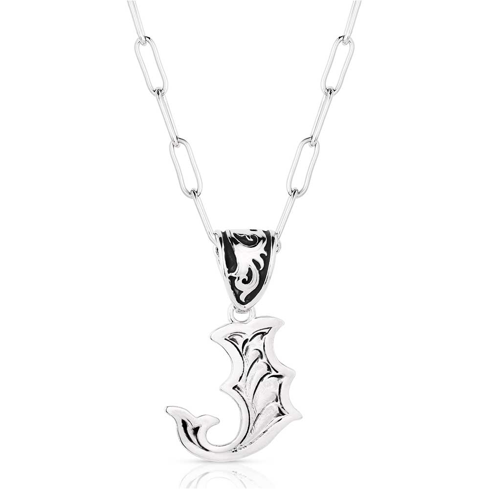 Montana Western Initial "J" Necklace NC6096