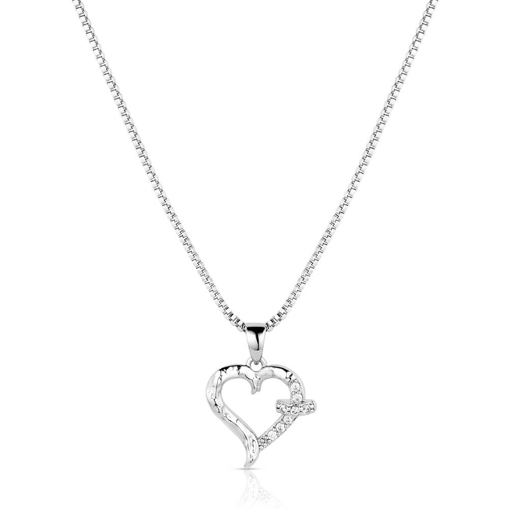 Montana With Love Heart Necklace NC6226