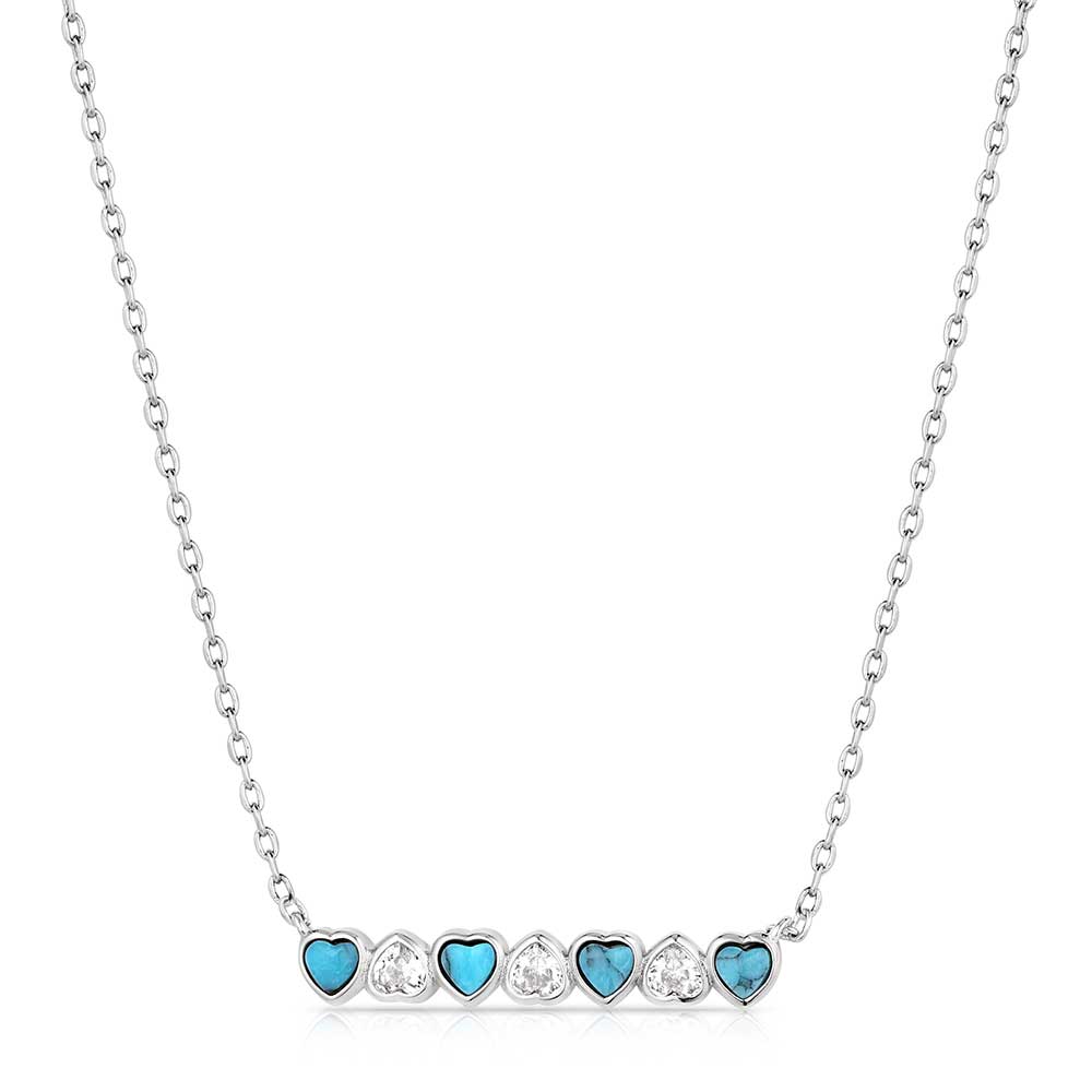 Montana Alternating Hearts Necklace NC6227