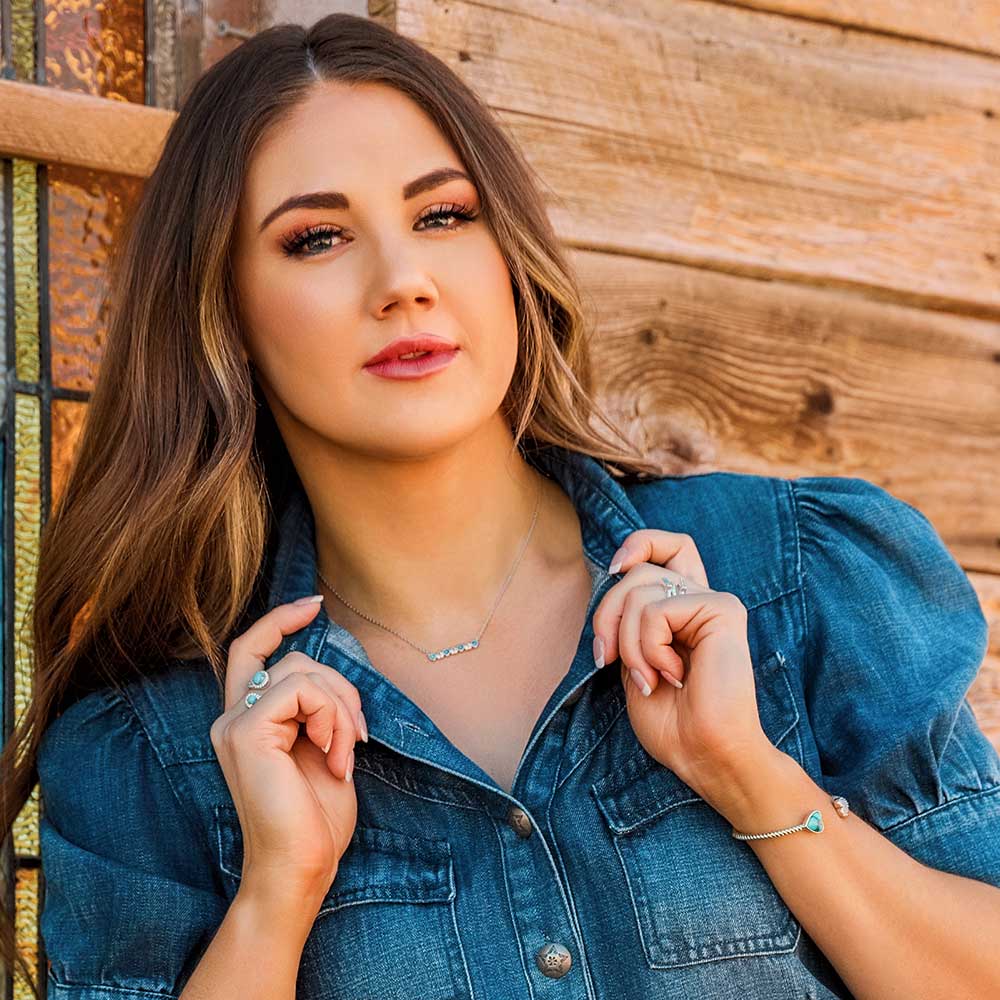 Montana Alternating Hearts Necklace NC6227