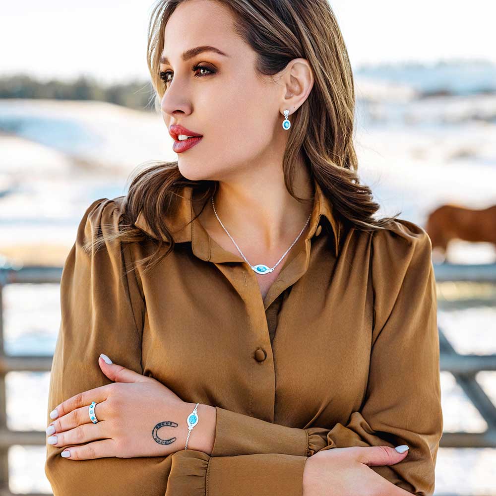 Montana Pebbled Turquoise Wrap Ring RG6216