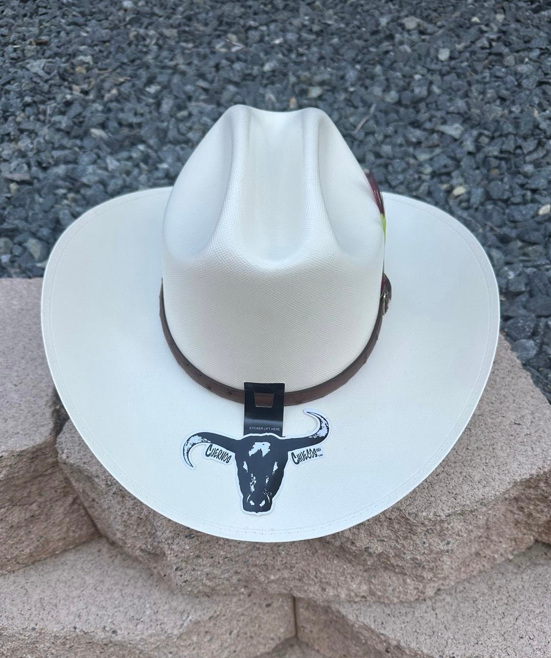 Sombrero Cuernos Chuecos 10,000x Ranch (Chaparral/Estilo Sinaloa)