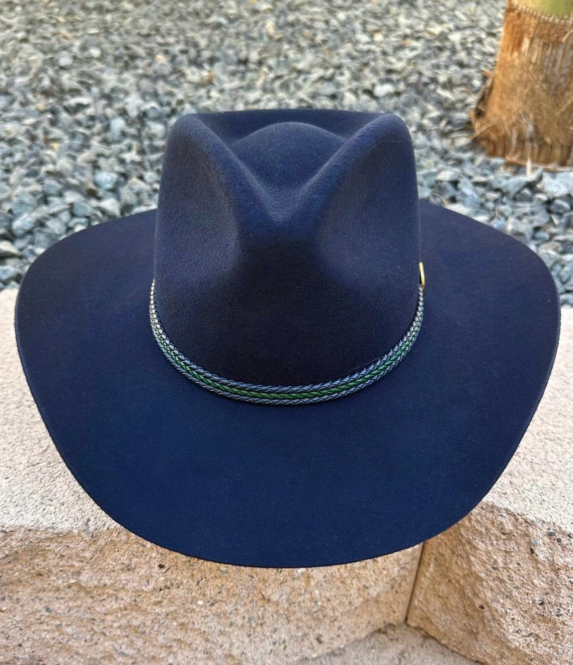 Stetson "Woodrow" Wool Hat - Navy