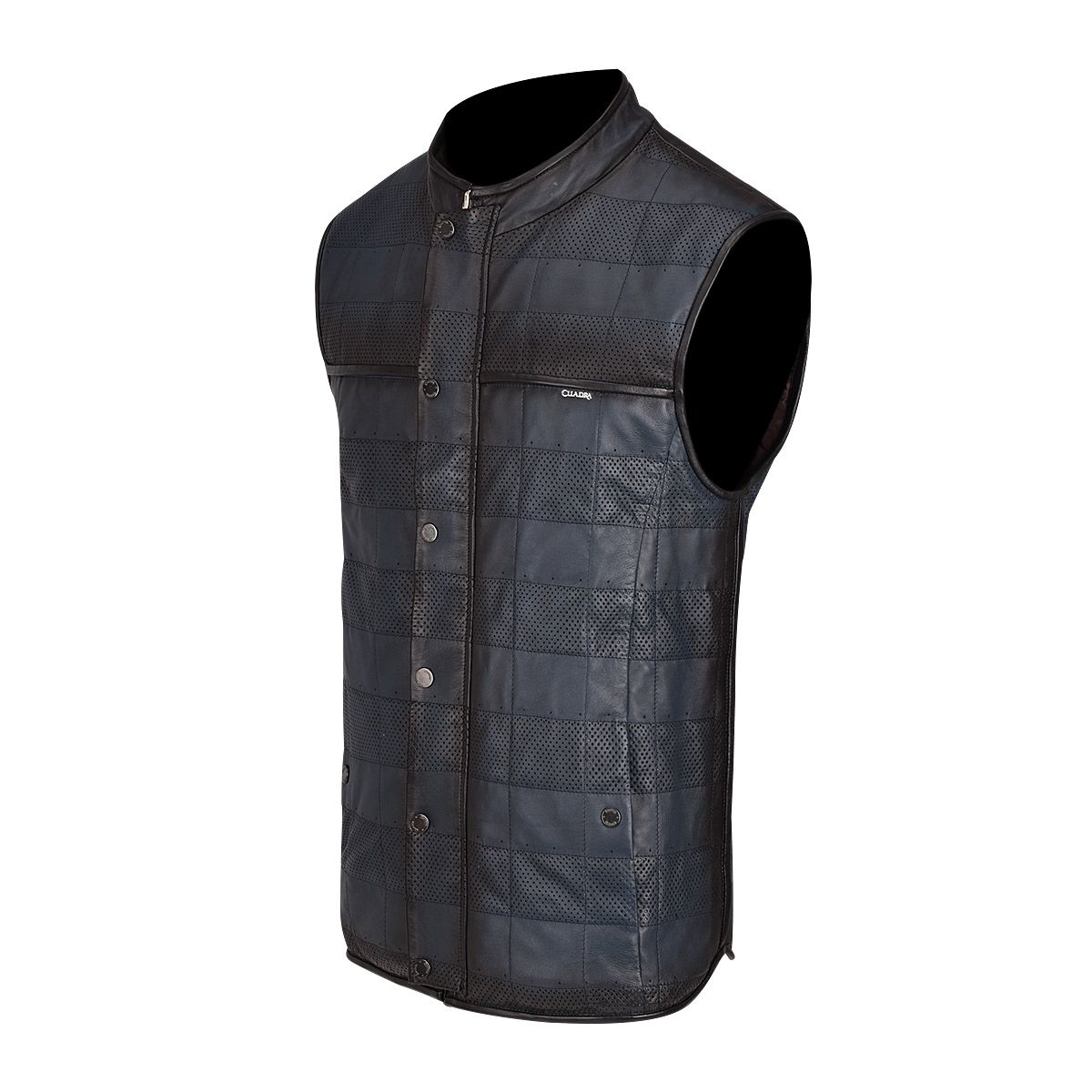 Cuadra Men's Navy Zipper Vest JC171
