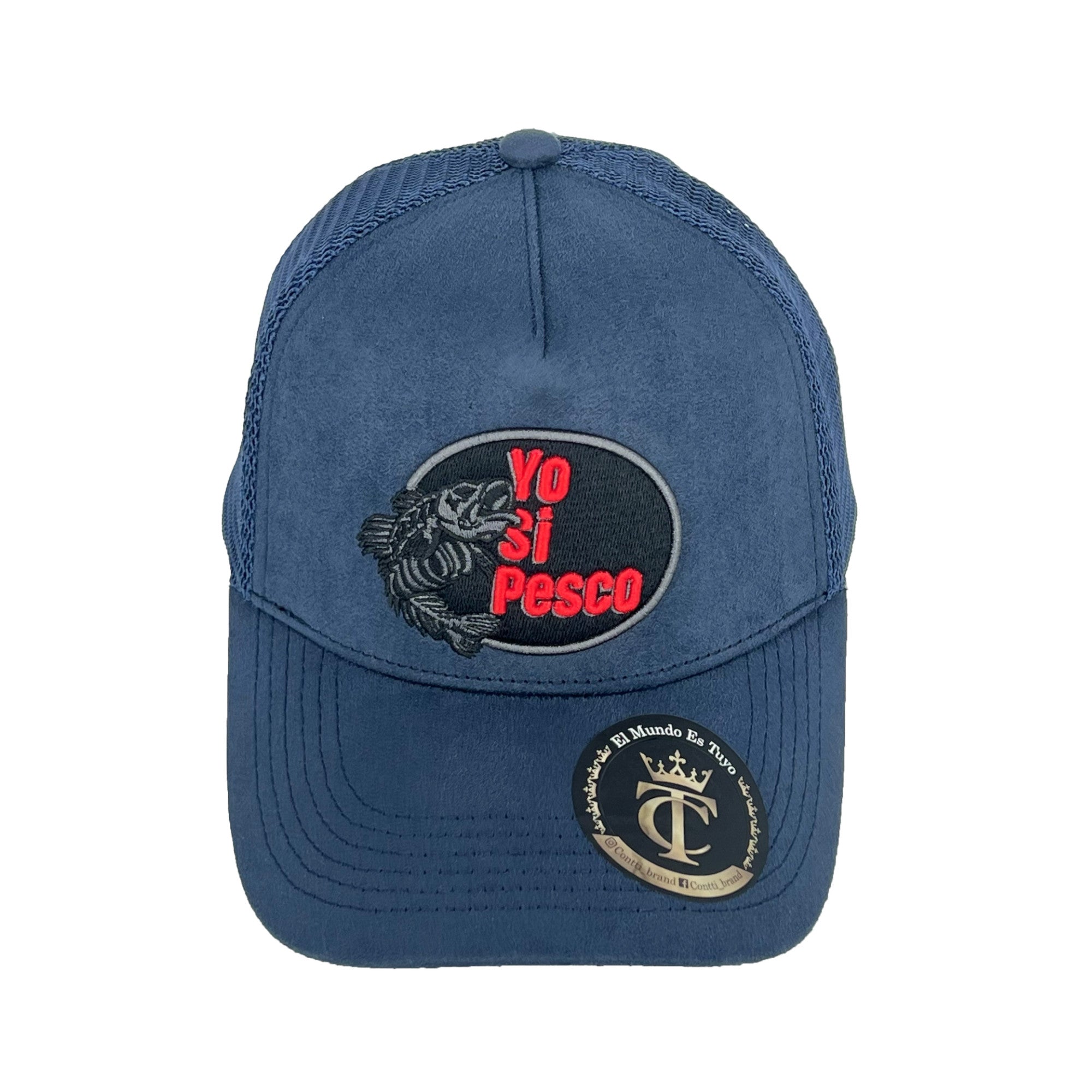 Contti Yo Si Pesco Blue Cap