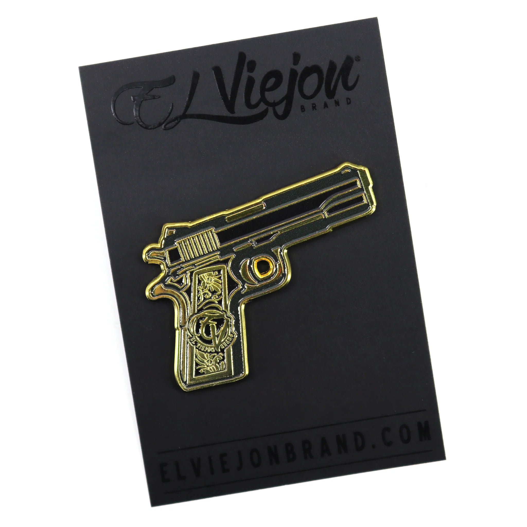 El Viejon Brand Cachas De Oro Pin