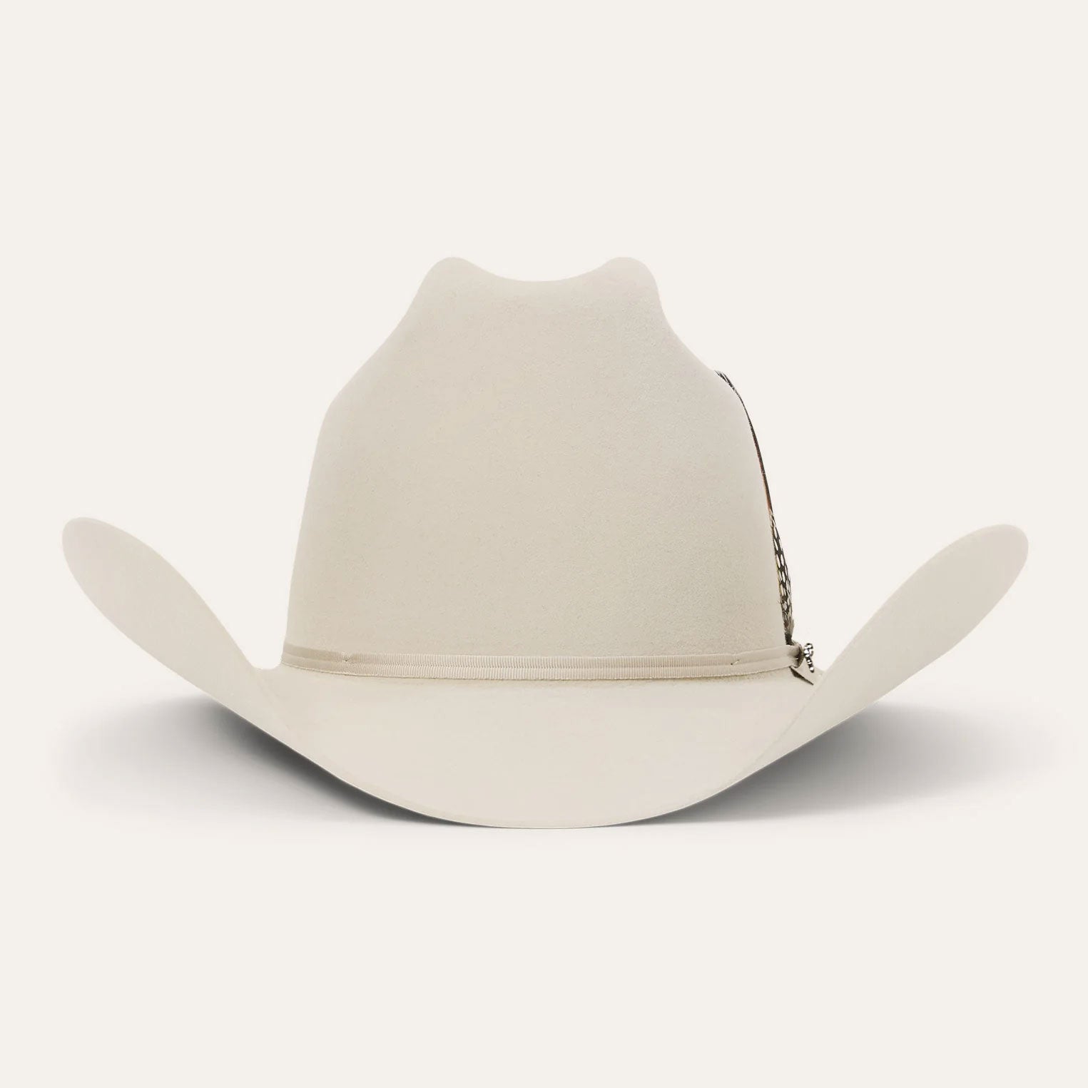 Stetson 6x Rancher Felt Hat  4" Brim - Silverbelly