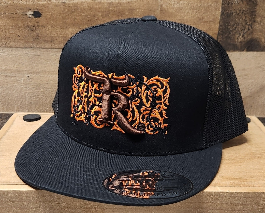 Western Texas Texas Ranch Orange Hat