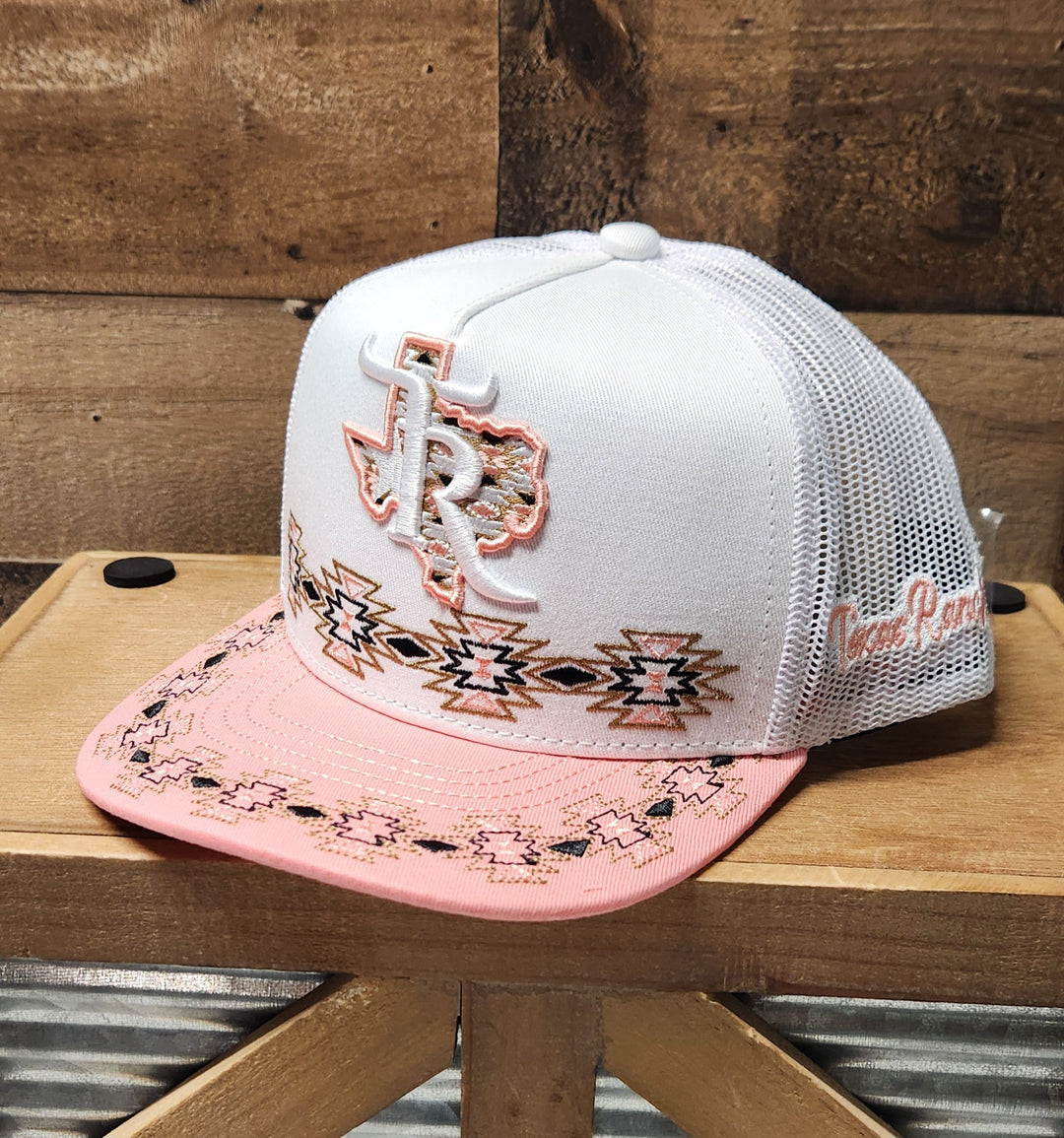 Western Texas Kids Texas Ranch Pink Hat