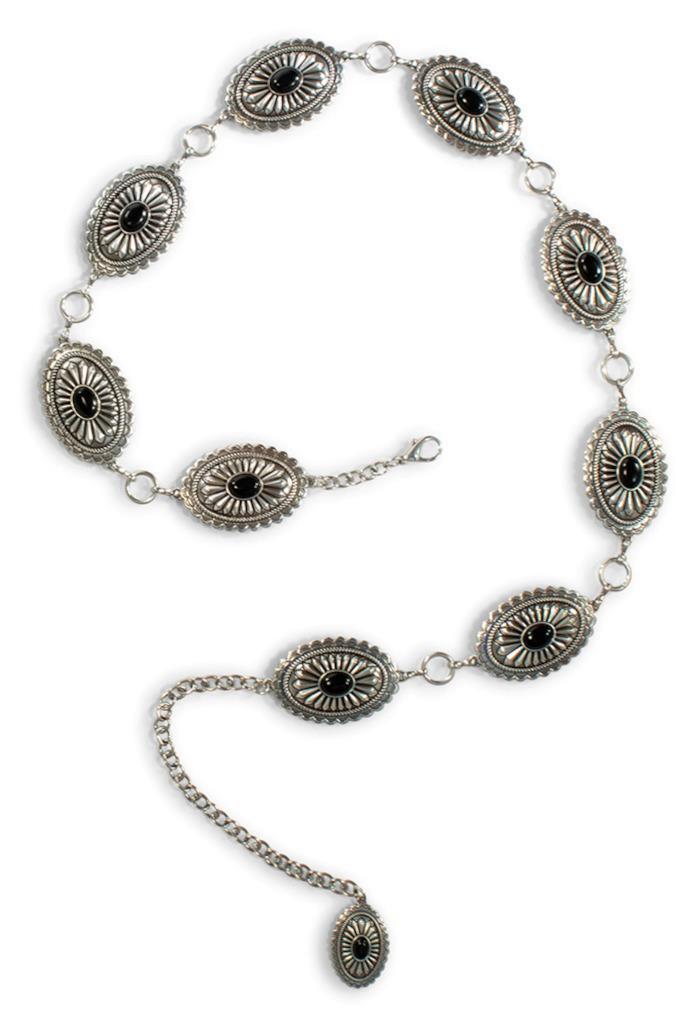 Ariat Women's Oval Concho Chain Belt A1515801