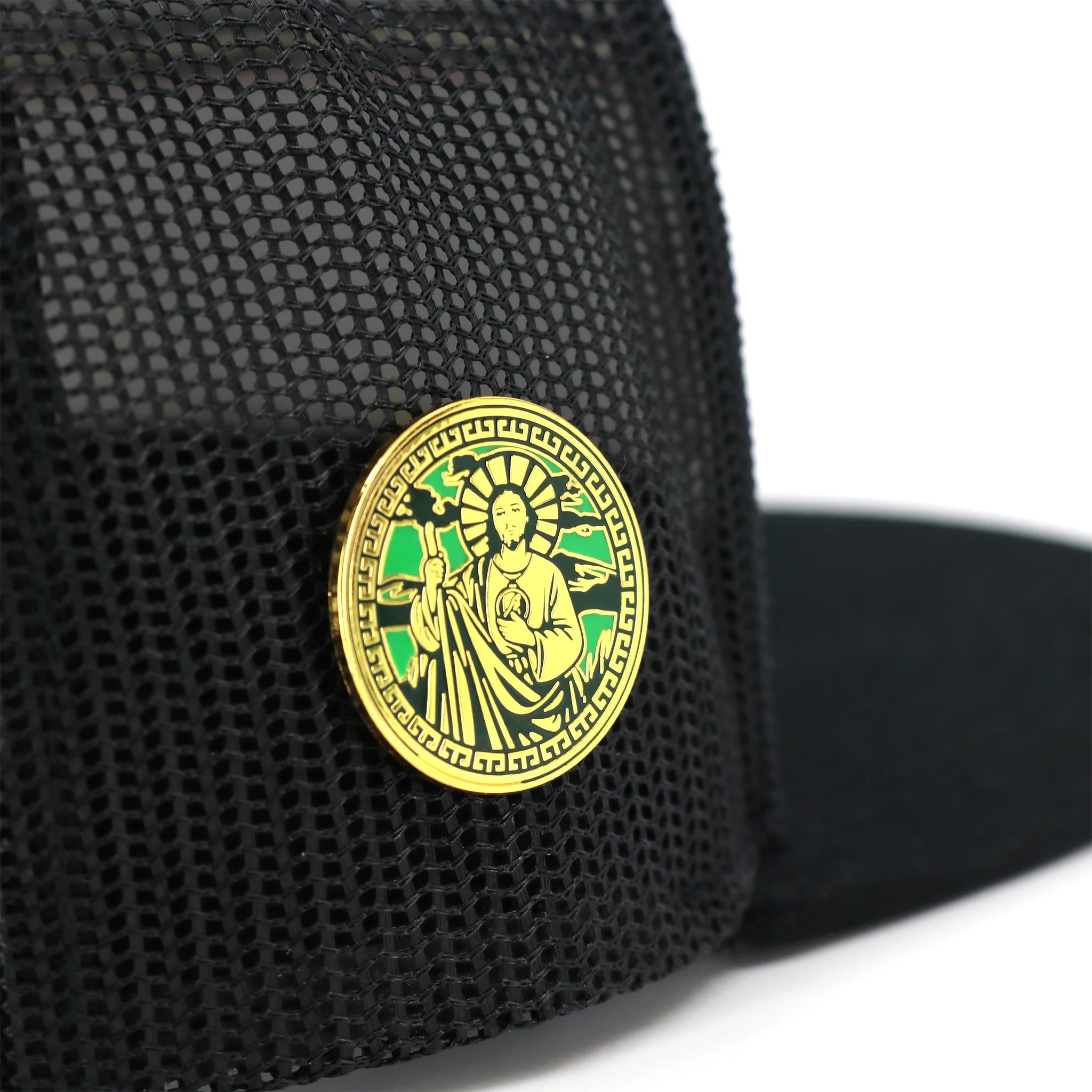 El Viejon Brand San Judas Pin