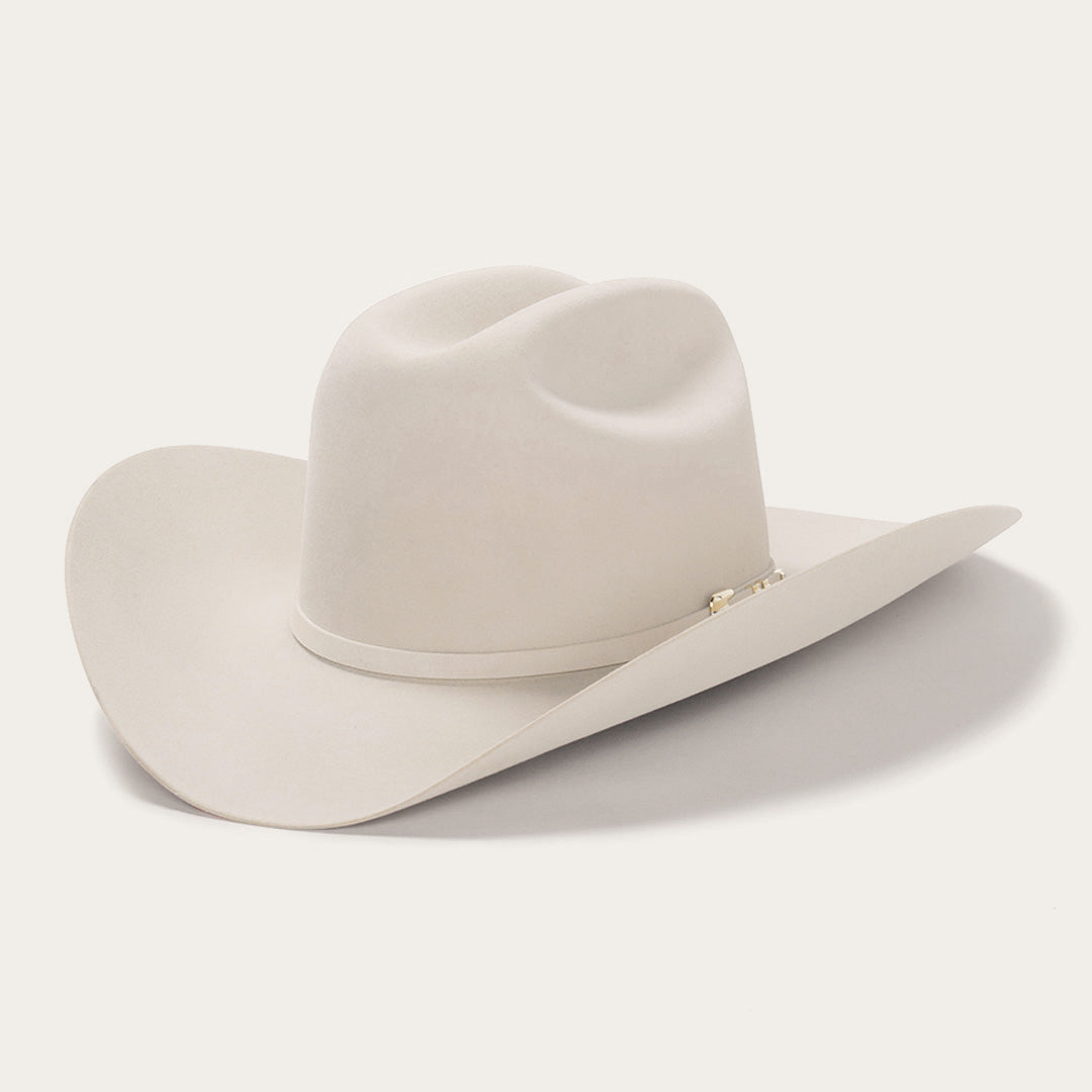 Stetson 1000x Diamante Felt Hat 4" Brim - Silverbelly
