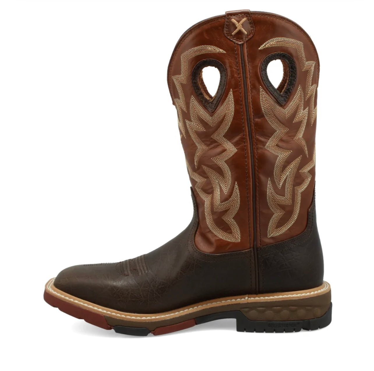 Twisted X MXBW002 Men's Work Boot - Chocolate/Spice