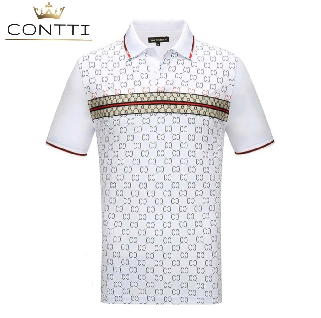 Contti Men's Polo 04 - White