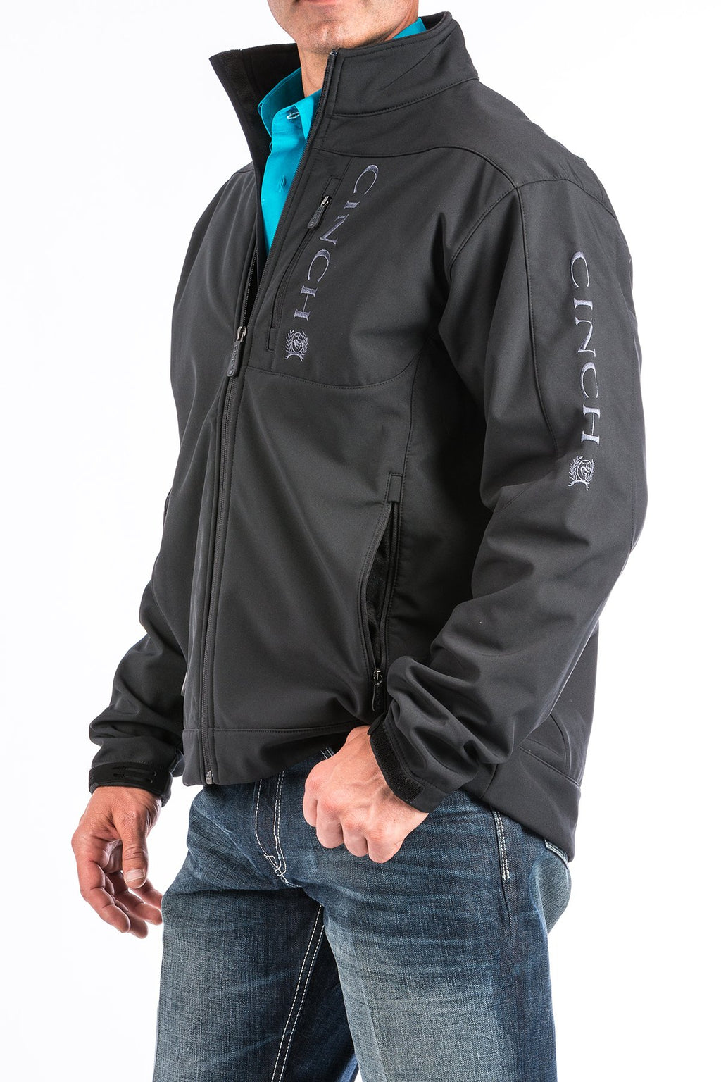 CINCH Men's Black Bonded Jacket 1009000