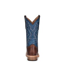 Load image into Gallery viewer, Circle G Kid’s Boot Square Toe J7103 - Brown/Blue
