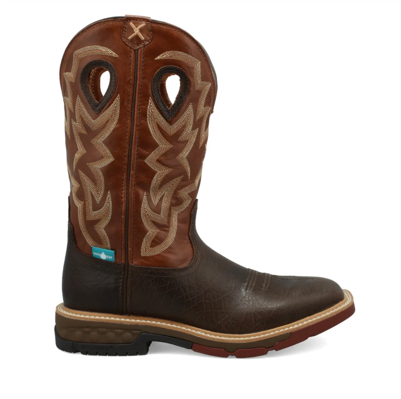 Twisted X MXBW002 Men's Work Boot - Chocolate/Spice