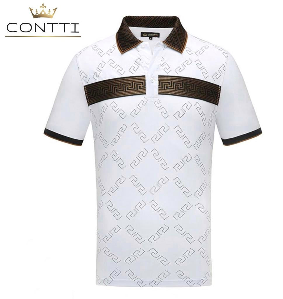 Contti Men's Polo 02 - White