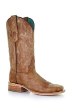 Load image into Gallery viewer, Corral Women&#39;s Boot Wide Square Toe A4143 Sand Embroidery
