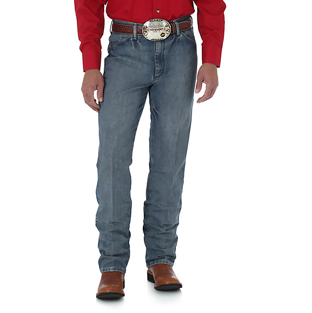 Wrangler Men's Cowboy Cut Slim Fit Jean 936BGM - Blue Granite