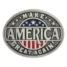 Load image into Gallery viewer, Montana Attitude Belt Buckle &quot;Make America Great Again&quot; A668
